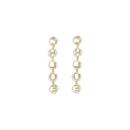 Gold Brass Earrings Chloé