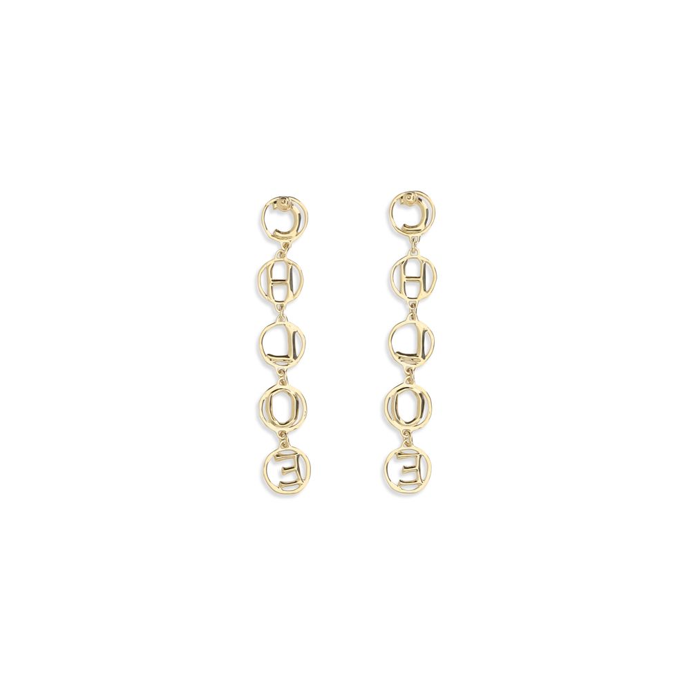 Gold Brass Earrings Chloé