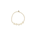 Gold Brass Necklace Chloé