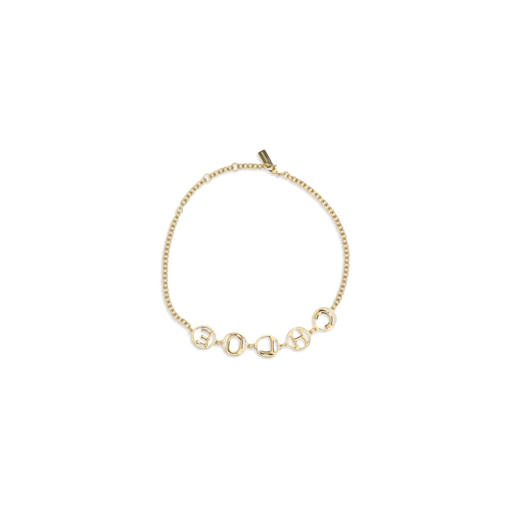 Gold Brass Necklace Chloé