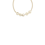 Gold Brass Necklace Chloé