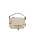 Beige Calf Leather Bos Taurus Shoulder Bag Chloé