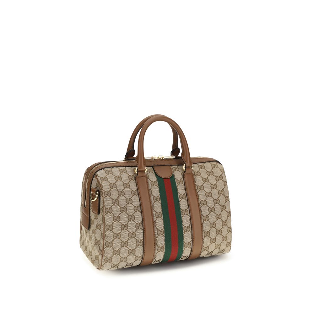 Multicolor Canvas Handbag Gucci