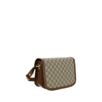 Beige Cotton Shoulder Bag Gucci