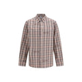 Multicolor Cotton Pattern Shirt Off-White