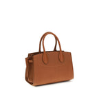Brown Calf Leather Bos Taurus Handbag Ferragamo