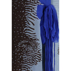 Multicolor Silk Cocktail Dress Ferragamo