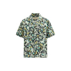 Multicolor Cotton Pattern Shirt Valentino