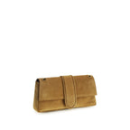 Beige Calf Leather Bos Taurus Shoulder Bag Jacquemus