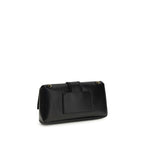 Black Calf Leather Bos Taurus Shoulder Bag Jacquemus