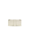 Beige Calf Leather Bos Taurus Shoulder Bag Jacquemus