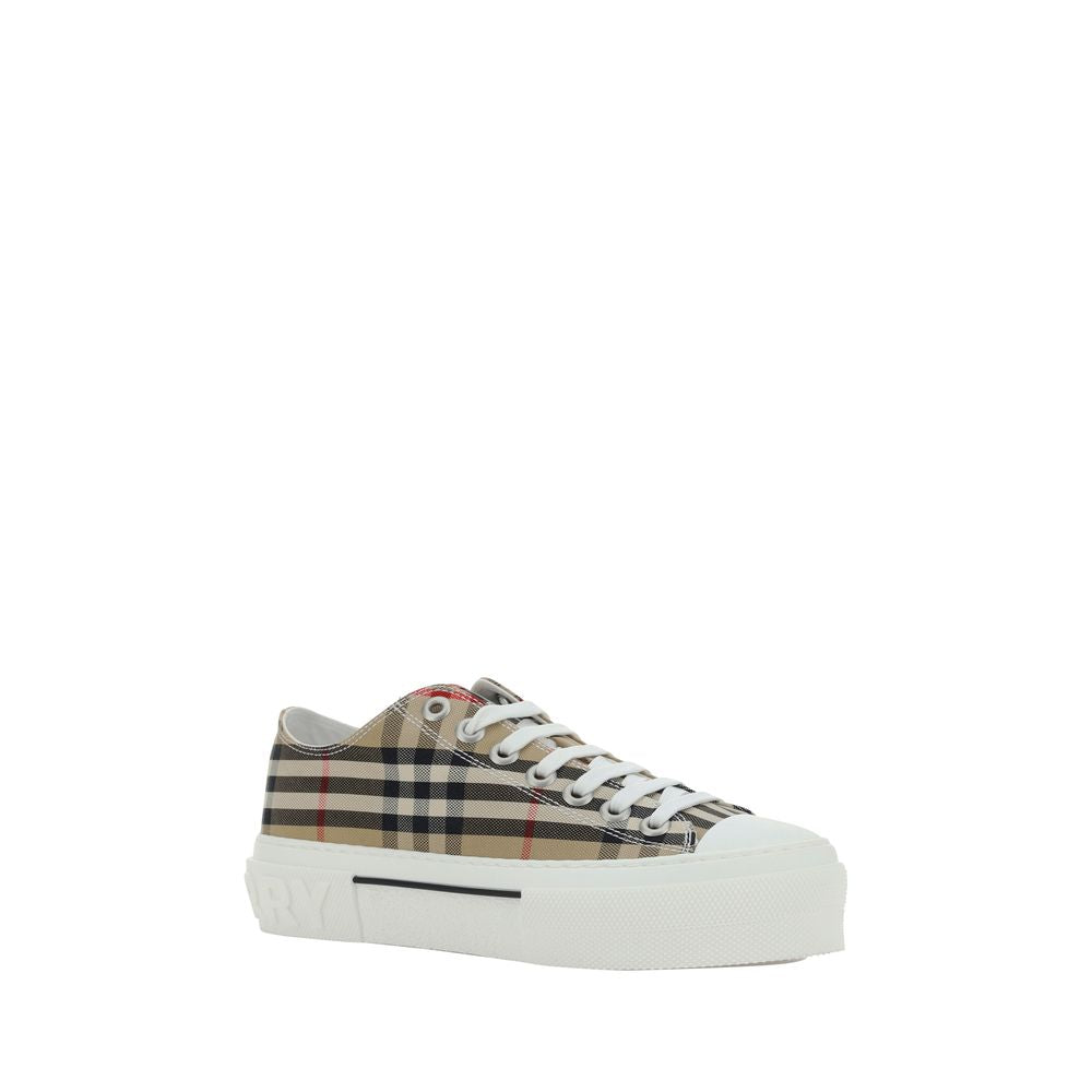 Brown Synthetic Low Top Sneakers Burberry