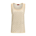 Multicolor Silk Tank Tops Gucci