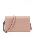 Podwer Pink Avenue Leather Shoulder Strap Bag Jimmy Choo