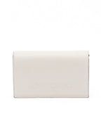 White Avenue Leather Shoulder Strap Bag Jimmy Choo