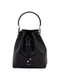 Black Bon Bon Leather Bucket Jimmy Choo
