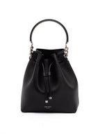 Black Bon Bon Leather Bucket Jimmy Choo