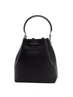 Black Bon Bon Leather Bucket Jimmy Choo