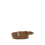 Brown Calf Leather Bos Taurus Belt Fendi
