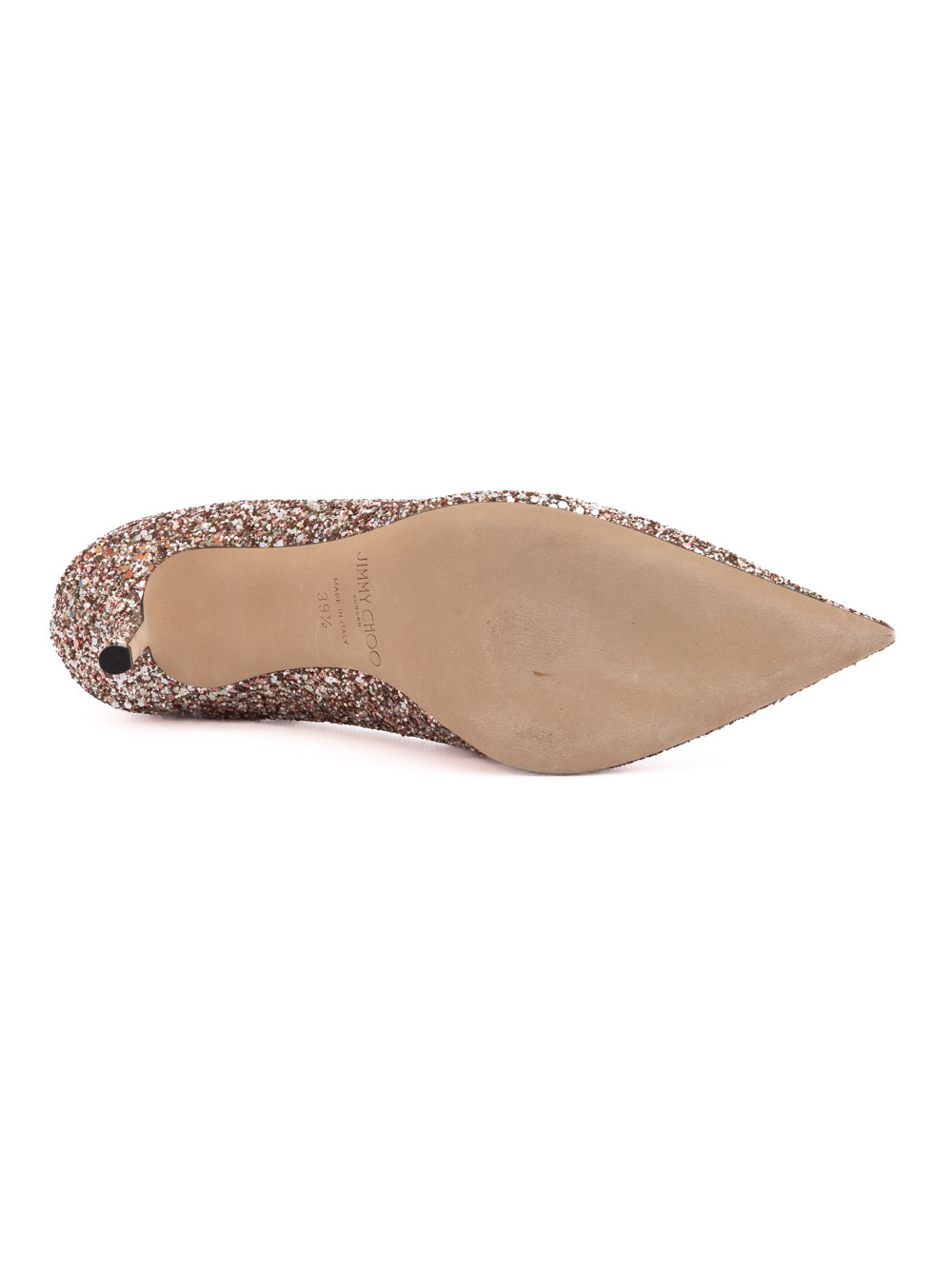 Rose Coarse Glitter Love 85 Pumps Jimmy Choo
