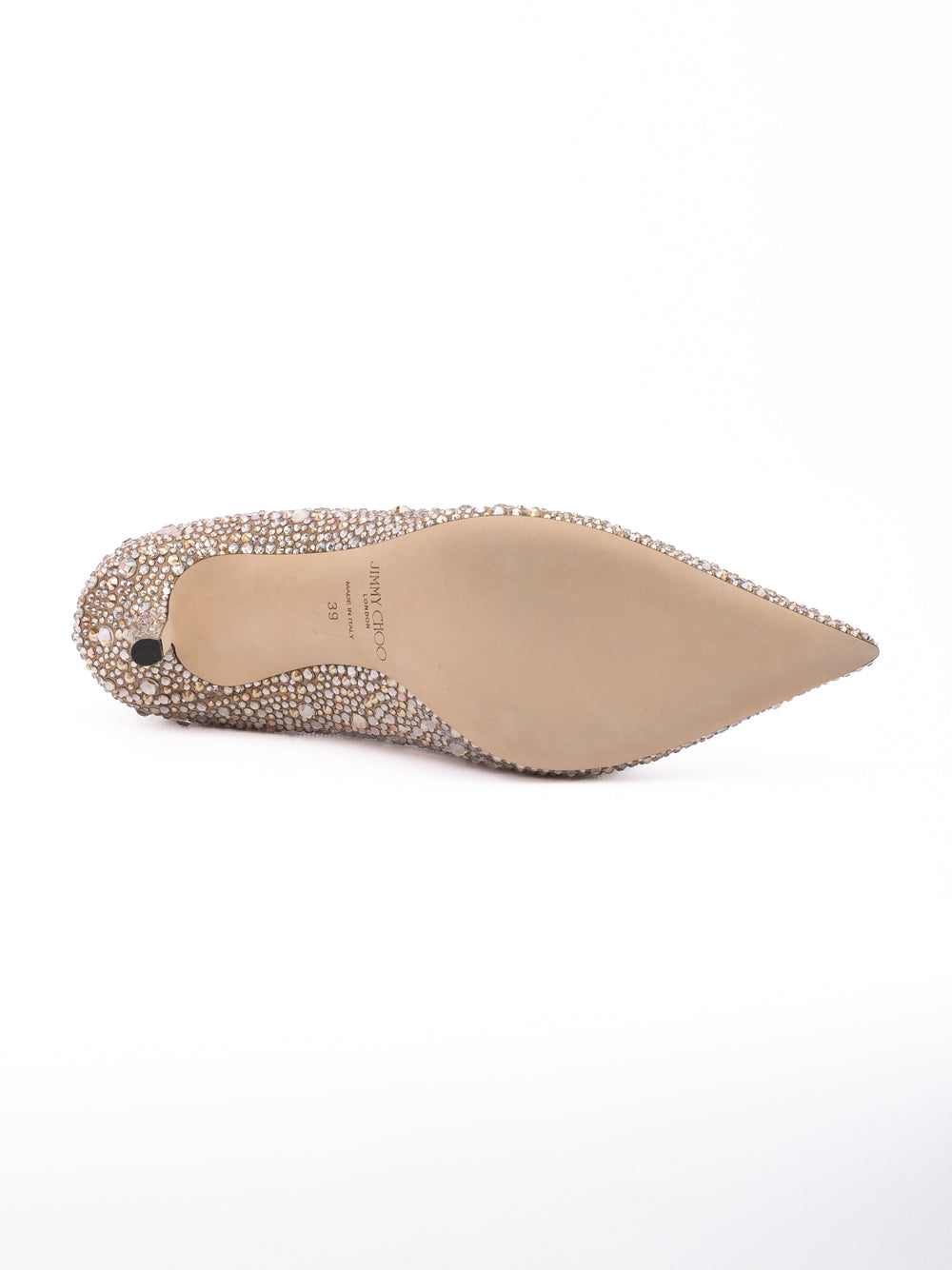 Light Bronze Crystal Love 85 Pumps Jimmy Choo