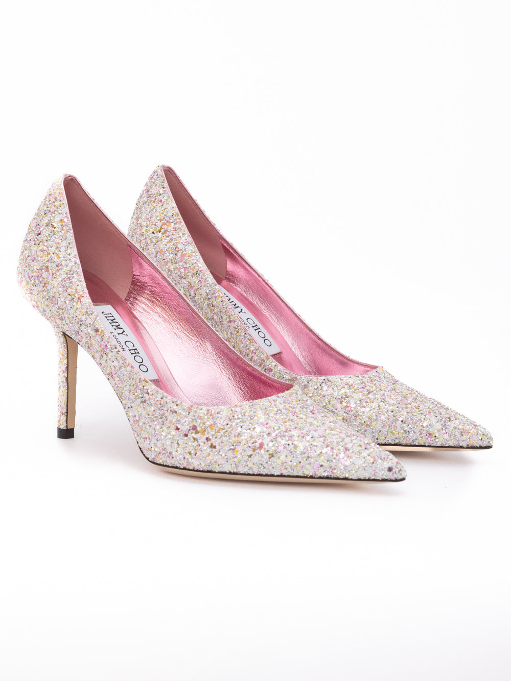 Candy Pink Glitter Love 85 Pumps Jimmy Choo