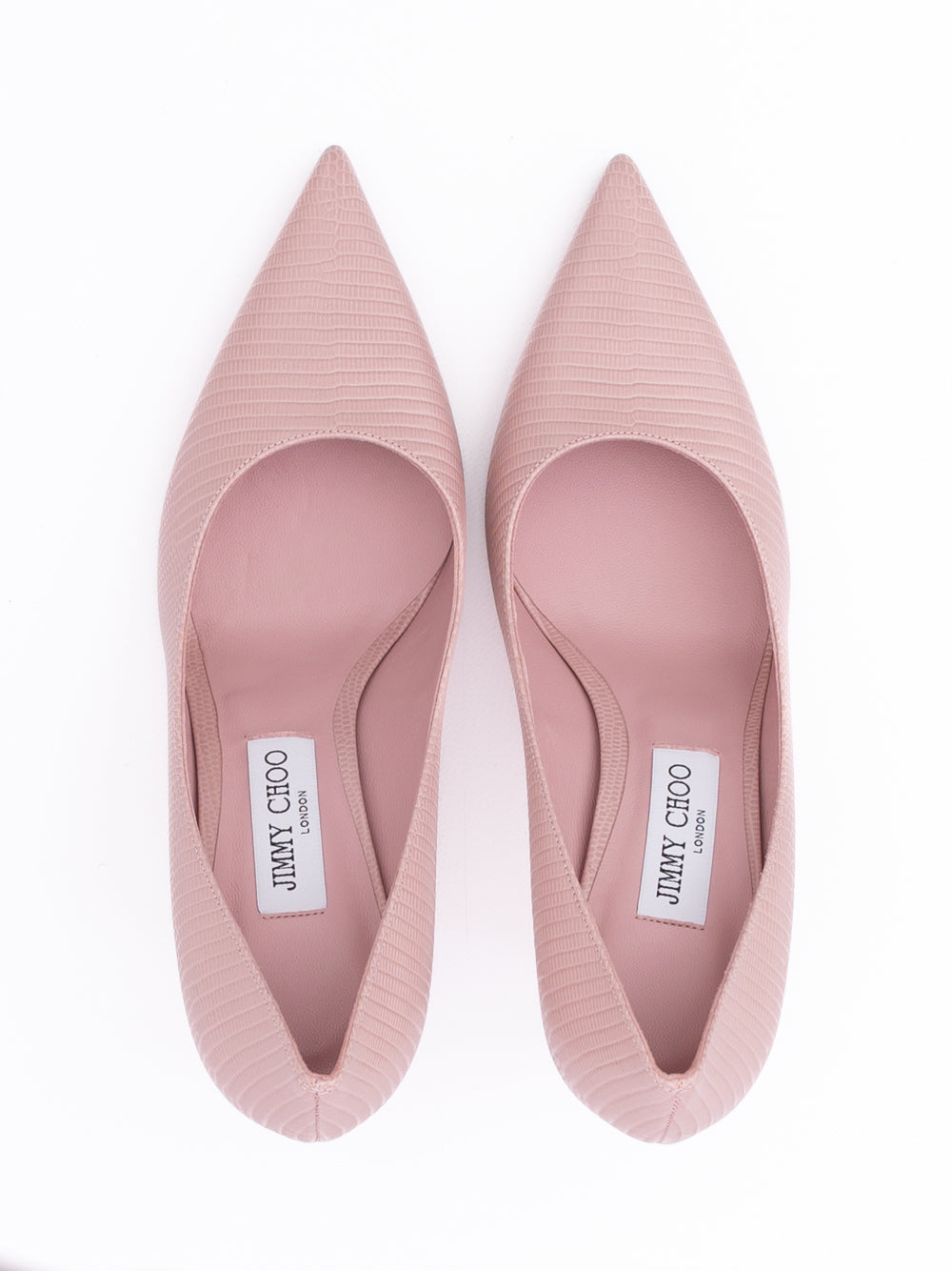 Pink Lizard Printed Leather Love 85 Pumps Jimmy Choo