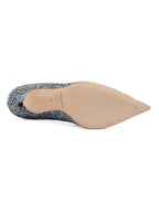 Silver Coarse Glitter Degrade Agnes Pumps Jimmy Choo