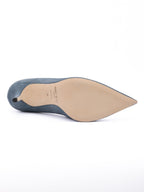 Dusk Blue Suede Agnes Pumps Jimmy Choo