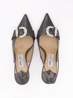 Storm Grey Patent Leather Chery SB 65 Pumps Jimmy Choo