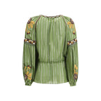 Bicolor Silk Pattern Shirt Valentino