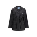 Black Mohair Coat Prada