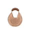 Beige Raffia Shoulder Bag Chloé
