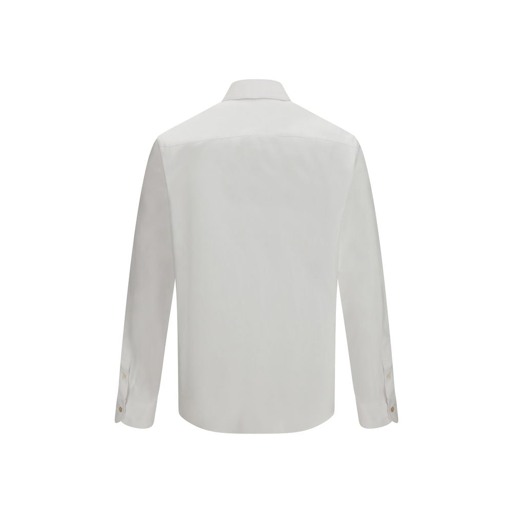 White Cotton Dress Shirt Valentino