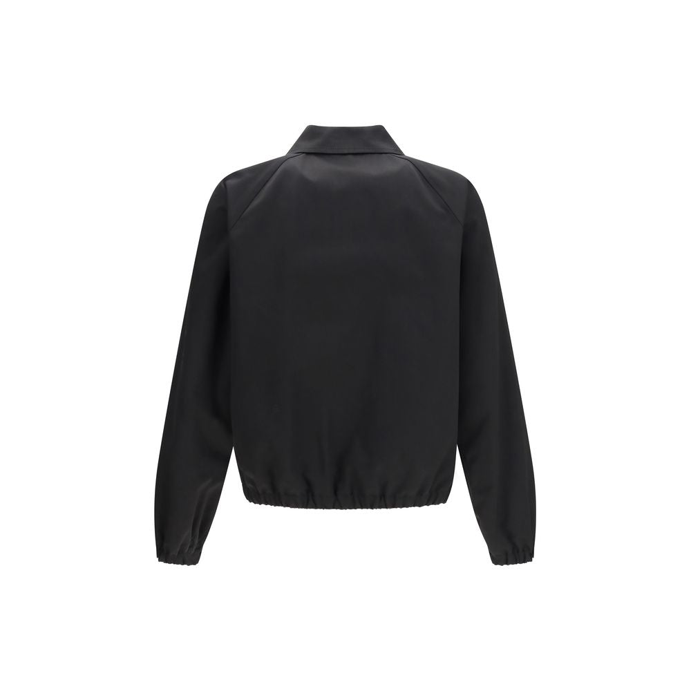 Black Cotton Bomber Valentino