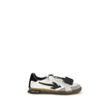 Multicolor Calf Leather Bos Taurus Low Top Sneakers