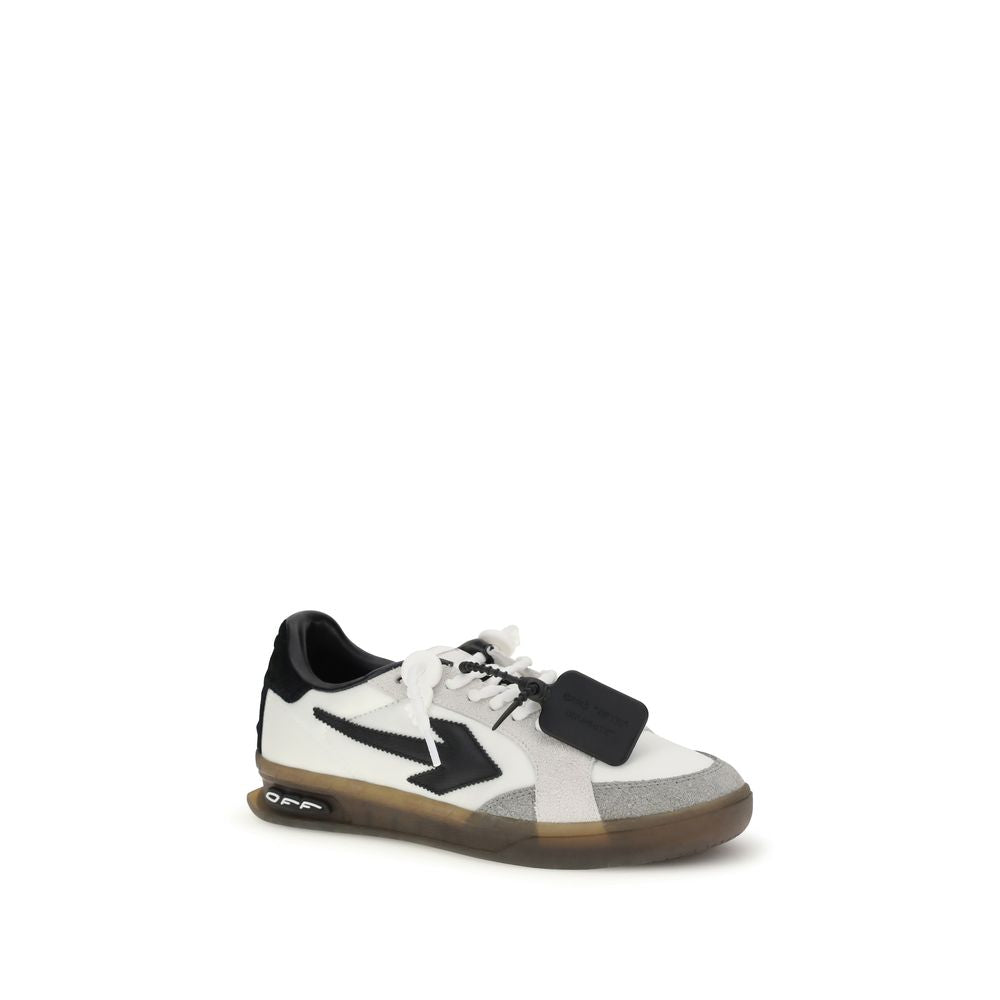 Multicolor Calf Leather Bos Taurus Low Top Sneakers