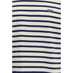 Blue Cotton Sweatshirt Prada