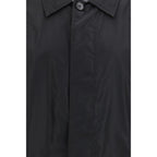 Black Polyester Coat Burberry