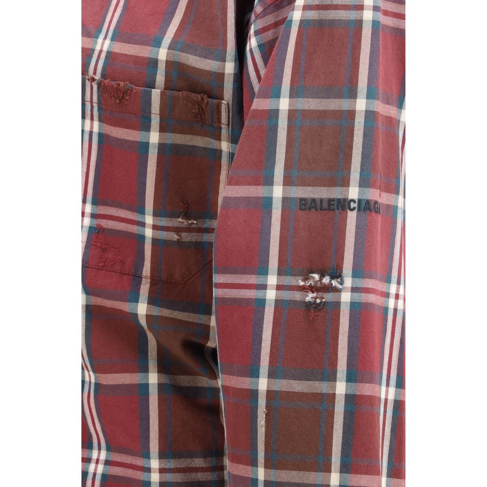 Multicolor Polyester Pattern Shirt Balenciaga
