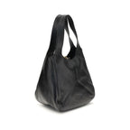 Black Buffalo Leather Shoulder Bag Chloé