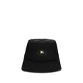 Black Polyamide Bucket Hat Burberry