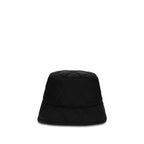 Black Polyamide Bucket Hat Burberry