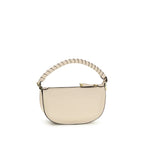 Beige Calf Leather Bos Taurus Shoulder Bag Chloé