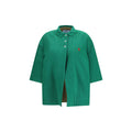 Bicolor Polyethylene Biker Jacket Prada