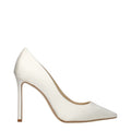 Beige Satin Platform Pumps Jimmy Choo