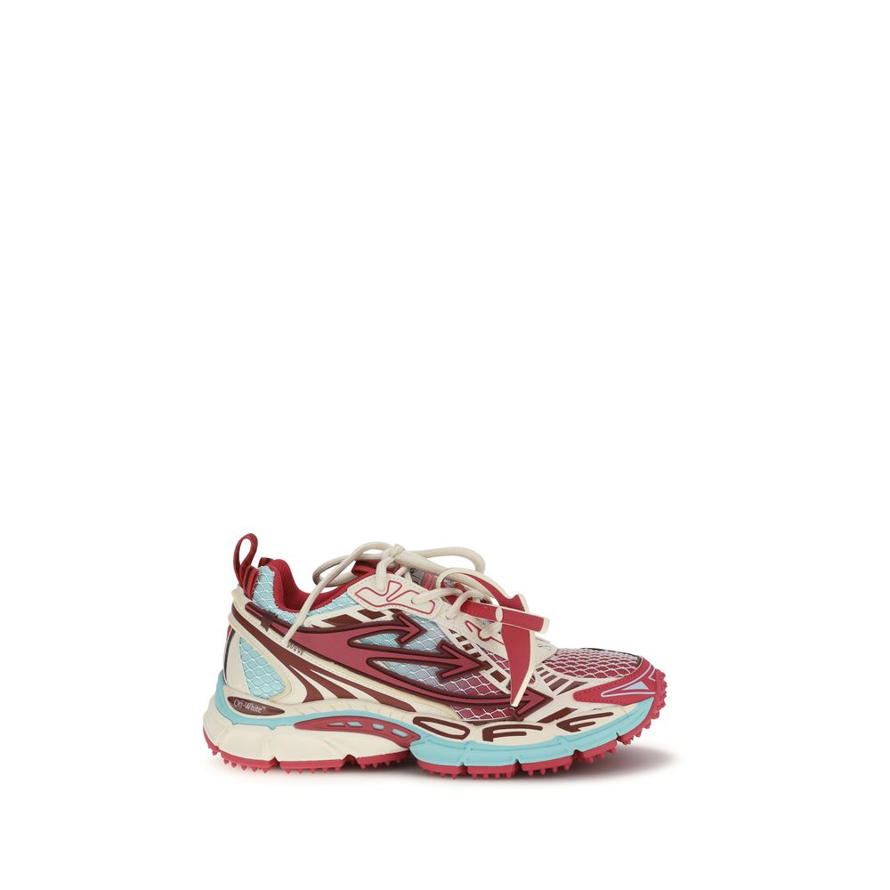 Multicolor Polyester Athletic Sneakers Off-White