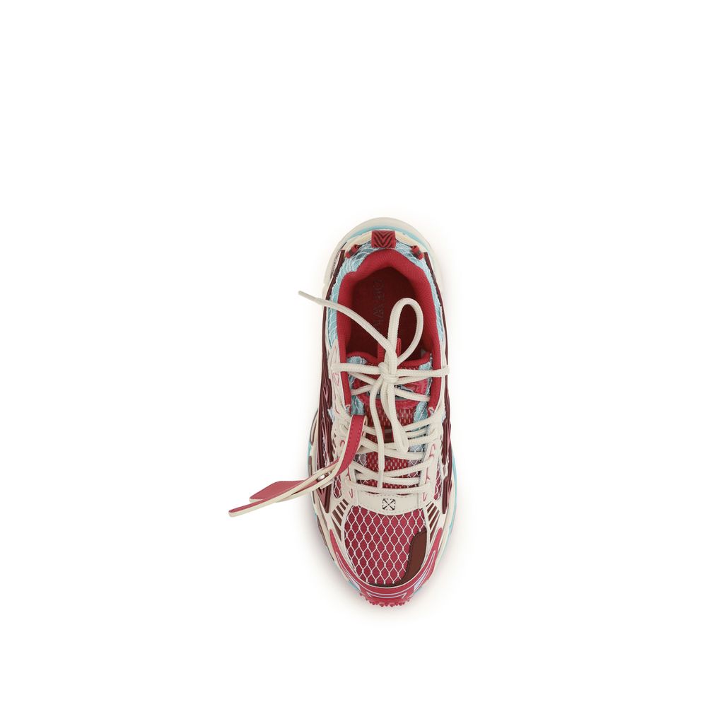 Multicolor Polyester Athletic Sneakers Off-White