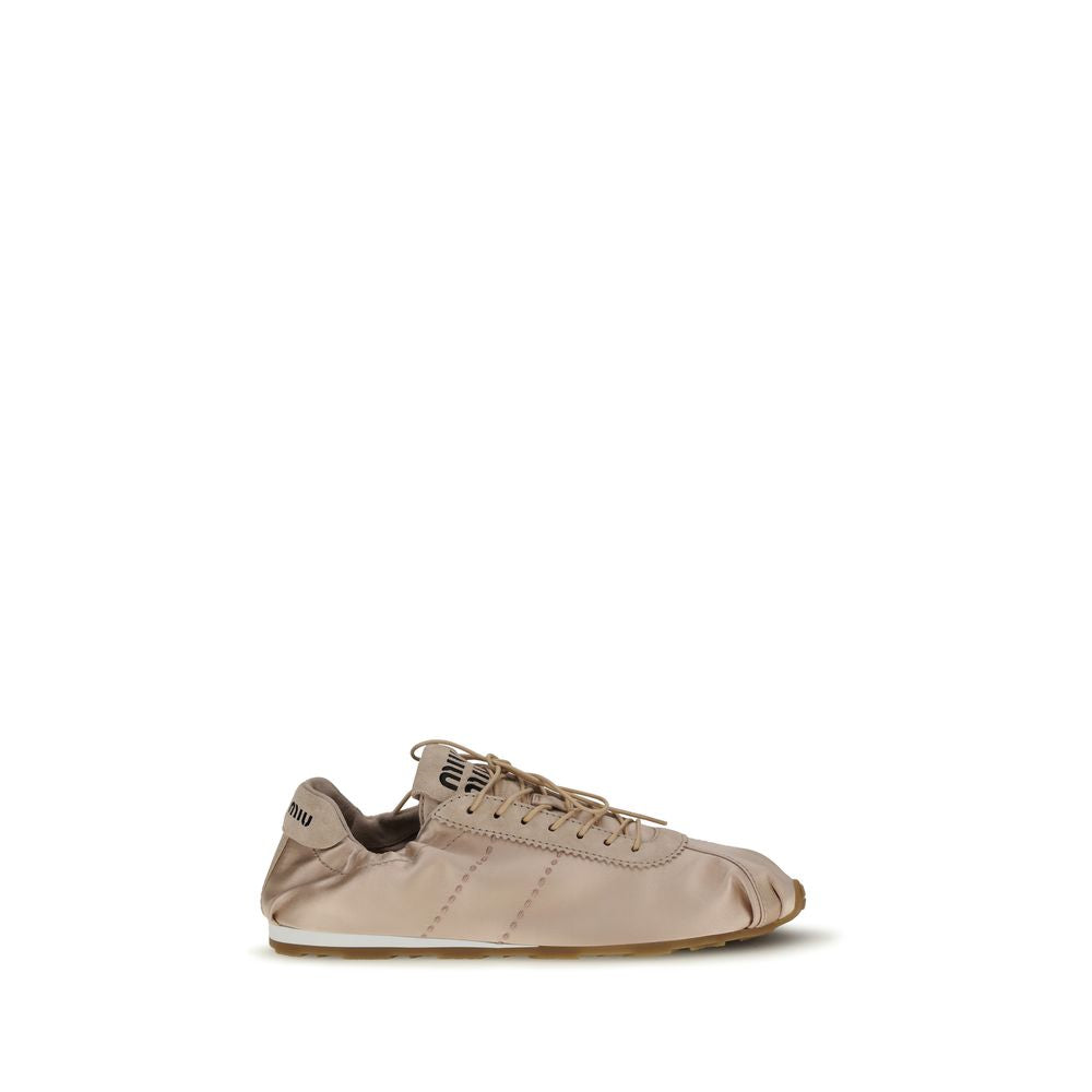 Multicolor Viscose Sneakers Miu Miu