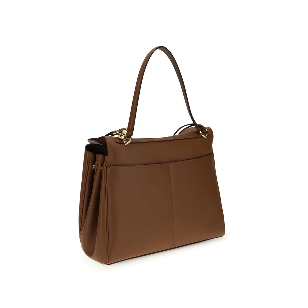 Brown Calf Leather Bos Taurus Shoulder Bag Balenciaga